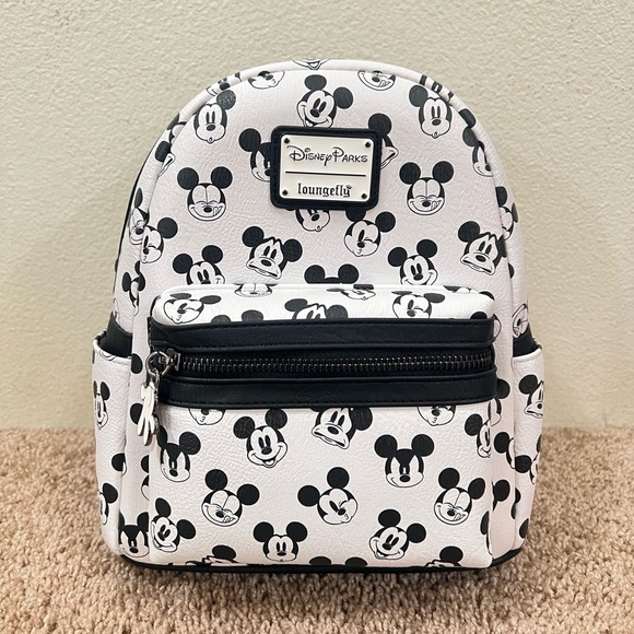 NWT Loungefly Disney Parks Mickey Mouse AOP backpack - Picture 1 of 4